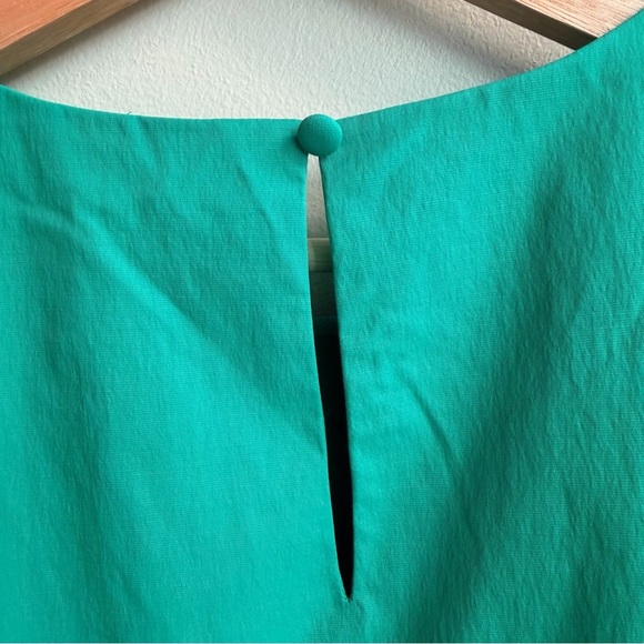 Banana Republic Vibrant Green Bubble-Hem Cropped Top - Picture 8 of 10